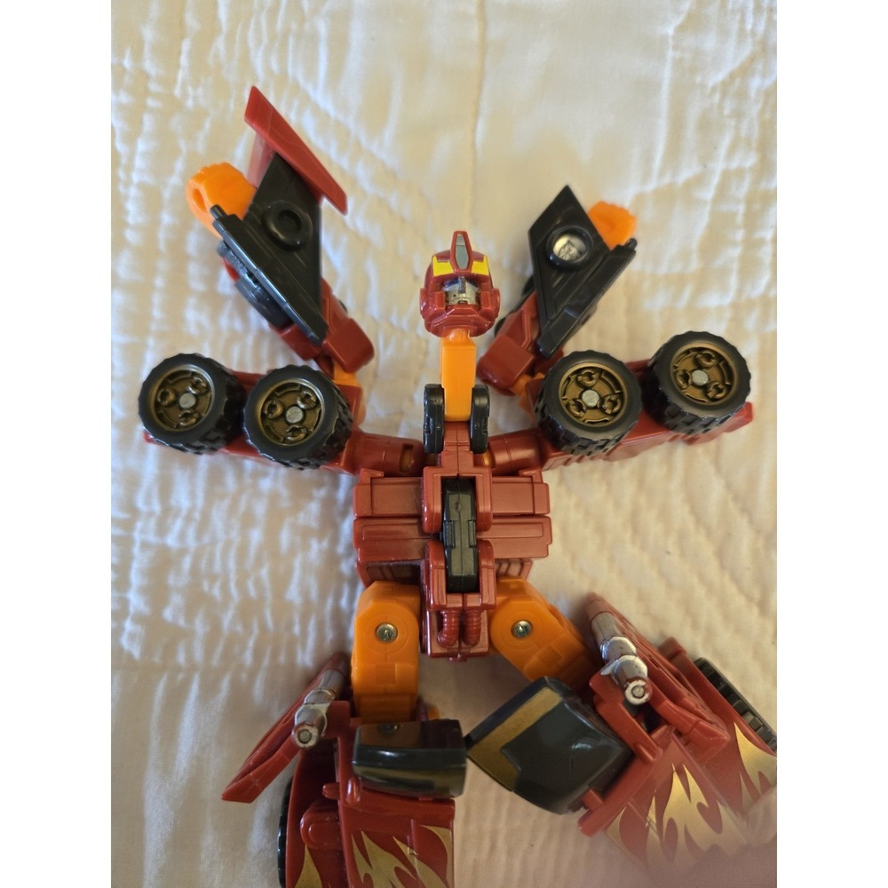 Transformers Rodimus Fire Design Red Action Figure Vehicle Unicorn Loose - Picture 4 of 13